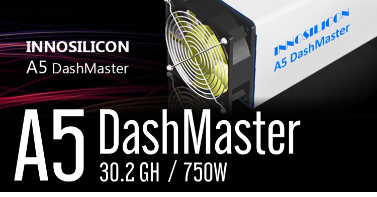 INNOSILICON A5 DashMaster FACTORY PREORDER NEW X11 A5 DASHMASTER Miner 30.2G 750W algorithm DASH X11 DASH miners